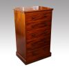 Victorian Heal & Co. mahogany flight of drawers