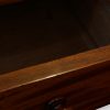 Victorian Heal & Co. mahogany flight of drawers makers stamp