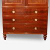 Victorian mahogany press wardrobe base
