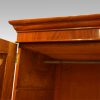 Victorian mahogany press wardrobe cornice