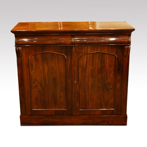 Victorian rosewood chiffonier sideboard