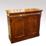 Victorian rosewood chiffonier sideboard angle view