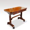 William IV rosewood small library table