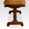 William IV rosewood small library table end