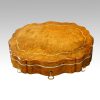 Antique French shaped walnut box