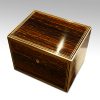 Antique coromandel fitted box top