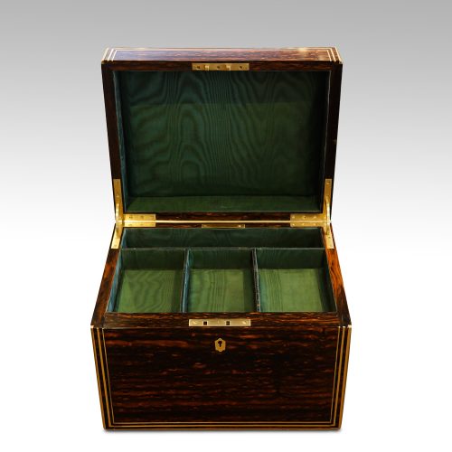 Antique coromandel fitted box top up