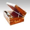 Antique kingwood writing slope slope support