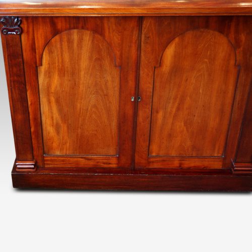 Antique mahogany chiffonier sideboard front