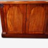 Antique mahogany chiffonier sideboard panel doors