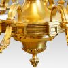Edwardian double height chandelier centre