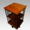Edwardian mahogany revolving bookcase
