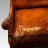 Edwardian walnut bergere sofa seat