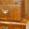 George I walnut chest on chest reed corner