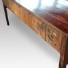 George III oak cross banded dresser base rear