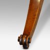 Pair of Edwardian mahogany wine tables scroll foot