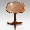 Pair of Edwardian mahogany wine tables single table