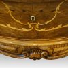 Pair of Italian commodes inlay front