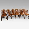 Set of 12 antique Thames Valley Windsor chairs