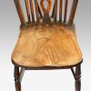 Set of 8 antique Windsor chairs seat