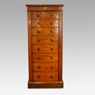 Victorian large Wellington chest
