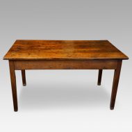 Victorian oak kitchen table