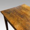 Victorian oak kitchen table top detail