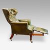 William IV leather reclining patent chair