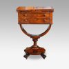 William IV work and card table
