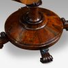 William IV work and card table base
