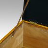Camphor wood ottoman lid support