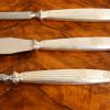 Walnut 12 sitting canteen of cutlery handle decoration