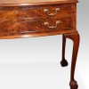 1930's walnut table canteen of cutlery leg