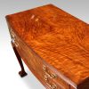 1930's walnut table canteen of cutlery drawers closed top detail top view