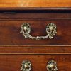 George III mahogany bureau handle