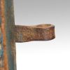 Indian carved teak doors with original paint hinge