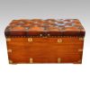 Large Victorian camphorwood ottoman