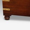 Victorian brass bound trunk foot