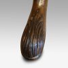 1930s oval walnut coffee table toe