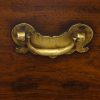 Antique Colonial teak precious item storage trunk carrying handle