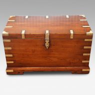 Antique officers uniform chest