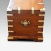 Antique officers uniform chest end