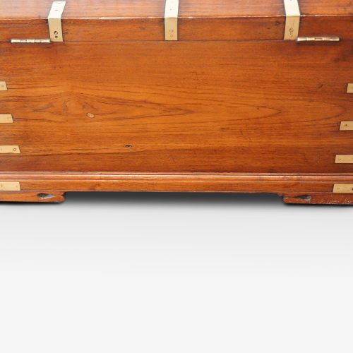 Antique officers uniform chest rear
