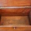 Antique officers uniform chest storage