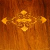 Edwardian inlaid rosewood dropflap table inlay