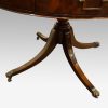 Edwardian mahogany drum table base