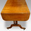 Regency mahogany sofa table end