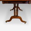 Regency mahogany sofa table end view