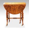 Victorian burr walnut baby Sutherland table