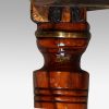 Victorian inlaid rosewood duet stool leg repair
